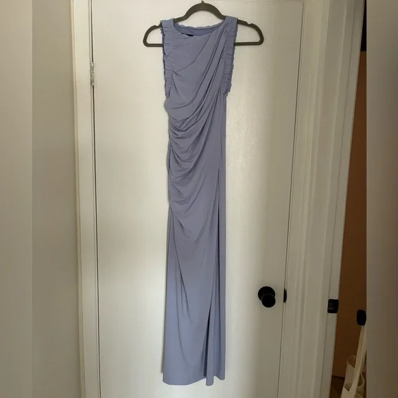 Zara Ruched Midi Dress - Picture 2 of 4